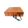 receptora de alarmas ip universal con 1 entrada de linea telefónica, para su central de monitoreo, recepción tcp/ip o gprs, serie m2m, paneles de alarma hikvision, entre otros.