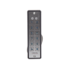 lector ultra delgado de proximidad con teclado, capacidad de lectura de tarjetas de proximidad de 125 khz (tipo em y hid)