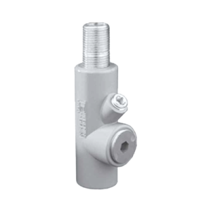 sello macho hembra de 1 1/4" (31.75 mm) de aluminio/ para Áreas peligrosas/ tipo eys/ libre de cobre.