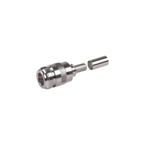 conector n hembra plegable con pin cautivo para cables