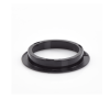 brida de policarbonato, color negro, accesorio para plafón serie ed3040
