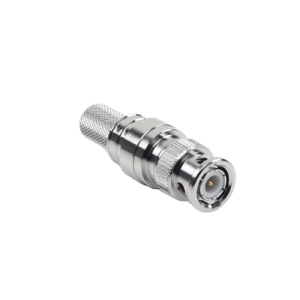 conector bnc macho plegable con pin cautivo para cables rg8 lmr400