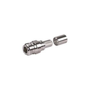 conector n hembra plegable con pin cautivo para cables rg8 lmr 400