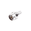 conector n macho plegable hex. con pin cautivo para cables tipo rg8