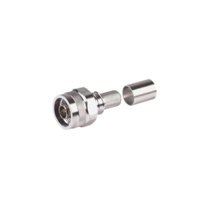 conector n macho plegable hex. con pin cautivo para cables tipo rg8