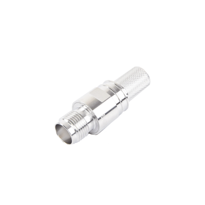 conector tnc hembra en línea, plegable hex. con pin cautivo para cables tipo rg 8/u, lmr 400 conector tnc hembra en línea, plegable hex. con pin cautivo para cables tipo rg 8/u, lmr 400
