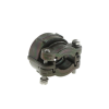soporte de alivio para cables con adaptador a conector ms3108a18 en radios ritron de locomotora.