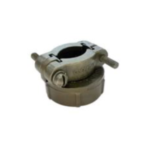 soporte de alivio para cables con adaptador a conector ms3108a18 en radios ritron de locomotora.
