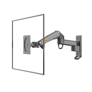 montaje de pared para monitores de 17 a 35" / soporta hasta 12 kg / vesa 75 x 75 / 100 x 100 / acero