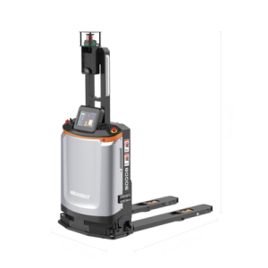montacargas automatizado para la transferencia automática de contenedores / pallets.