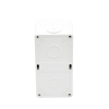 gabinete plástico para exterior ip66 para riel din
