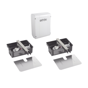 kit de operadores subterraneos faac 770n 24v para puertas abatibles / para puertas de hasta 3.5 metros