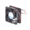 ventilador anticondensante axial cuadrado, 60x60x25 mm, 12 vcc, 4390 rpm, 1.8 w, 0.15 a, flujo de aire de 25.0 cfm, unión sellada.
