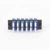 placa acopladora de fibra optica fap, con 12 conectores lc duplex (24 fibras), para fibra monomodo os1/os2, color azul