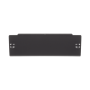 placa ciega fap, para reservar espacio de uso futuro en paneles de fibra Óptica, color negro