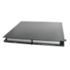 panel de conexión de fibra para rack de 19in, bandeja fija, acepta 3 placas quick pack, hasta 72 fibras, 1 ur