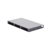 panel de conexión de fibra para rack de 19in, bandeja fija, acepta 3 placas quick pack, hasta 72 fibras, 1 ur