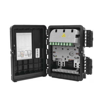 cierre de empalme para 20 fusiones de fibra óptica, exterior, 8 acopladores sc/apc, incluye splitter 1x8, ip65 " version cargada" cierre de empalme para 20 fusiones de fibra óptica, exterior, 8 acopladores sc/apc, incluye splitter 1x8, ip65 " version cargada"