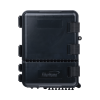 caja de distribución de fibra Óptica para 24 empalmes, con 8 acopladores sc/apc simplex, exterior ip55, color negro