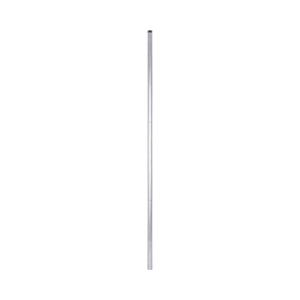 poste de esquina fabricado en tubo galvanizado con 5 perforaciones para aisladores.
