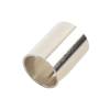 férula casquillo en chapa de níquel para plegar en cables del grupo e, i como rg 8/u, rg 213/u, lmr 400.