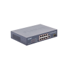 switch no administrable 8 puertos 10/100 poe 802.3af/at 135w, 1 puerto uplink 10/100/1000 y 1 sfp 100/1000 para escritorio
