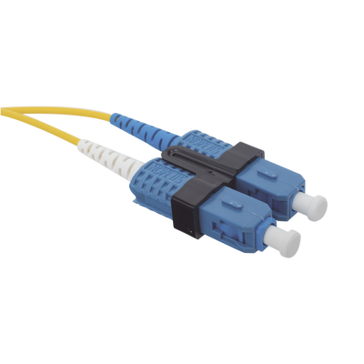 jumper de fibra Óptica monomodo (os2), xglo, lc/upc sc/upc duplex, ofnr, color amarillo, 5 metros jumper de fibra Óptica monomodo (os2), xglo, lc/upc sc/upc duplex, ofnr, color amarillo, 5 metros