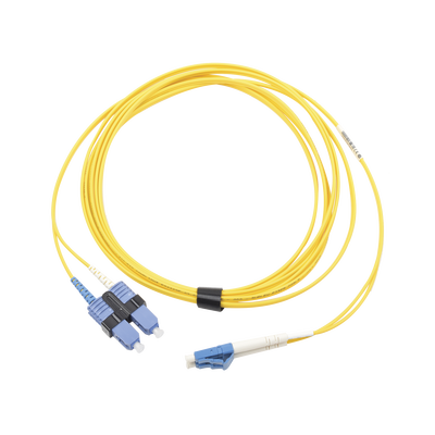 jumper de fibra Óptica monomodo (os2), xglo, lc/upc sc/upc duplex, ofnr, color amarillo, 5 metros jumper de fibra Óptica monomodo (os2), xglo, lc/upc sc/upc duplex, ofnr, color amarillo, 5 metros