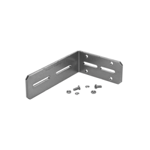 soporte de montaje en pared, para canaletas fiberrunner 2x2 o 4x4, color metalico