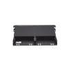 panel de distribución de fibra Óptica con bandeja deslizable, acepta 12 cassettes hd flex™ en 6 espacios, hasta 144 fibras, 1 ur