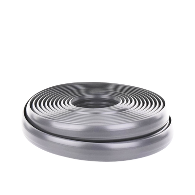 canaleta flexible color gris de pvc auto extinguible tramo de 2.5m (9300 01253) canaleta flexible color gris de pvc auto extinguible tramo de 2.5m (9300 01253)