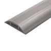 canaleta flexible gris de pvc auto extinguible, (rollo de 25mts.) (9300 05030)