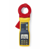 medidor de resistencia a tierra y corriente de fuga de gancho (terrómetro), conexión fluke connect. cat iii y cat iv, tensión máxima a tierra 1000v. excede a modelos megger