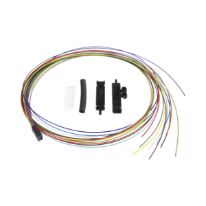 kit fan out de 12 fibras, para convertir de 250 a 900 micras, 1 metro