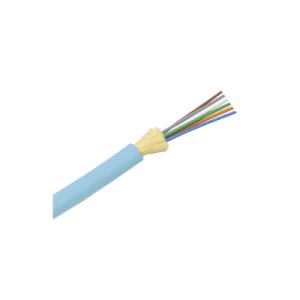 cable de fibra Óptica de 24 hilos, multimodo om4 50/125 optimizada, interior, tight buffer 900um, no conductiva (dieléctrica), lszh, precio por metro