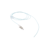 pigtail de fibra Óptica lc simplex, multimodo om3 xglo 50/125, ls0h, color aqua, 1 metro
