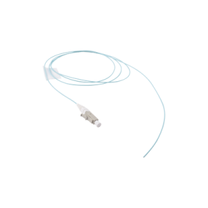 pigtail de fibra Óptica lc simplex, multimodo om3 xglo 50/125, ls0h, color aqua, 1 metro