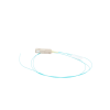 pigtail de fibra Óptica lc simplex, multimodo om3 xglo 50/125, ofnr, color aqua, 1 metro