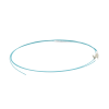 pigtail de fibra Óptica lc simplex, multimodo om4 xglo 50/125, ofnr, color aqua, 1 metro