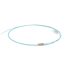 pigtail de fibra Óptica lc simplex, multimodo om4 xglo 50/125, ofnr, color aqua, 1 metro