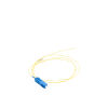 pigtail de fibra Óptica sc/upc simplex, monomodo os1/os2 xglo, ofnr, color amarillo, 1 metro
