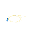 pigtail de fibra Óptica sc/upc simplex, monomodo os1/os2 xglo, ofnr, color amarillo, 1 metro