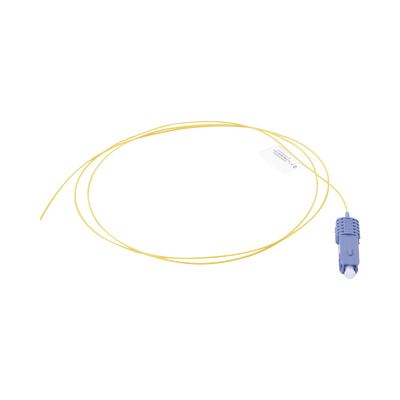 pigtail de fibra Óptica sc/upc simplex, monomodo os1/os2 xglo, ofnr, color amarillo, 1 metro pigtail de fibra Óptica sc/upc simplex, monomodo os1/os2 xglo, ofnr, color amarillo, 1 metro