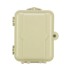 gabinete pasivo de fibra Óptica, acepta dos placas fponeap12, protección ip55, montaje en poste o pared