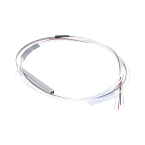 divisor Óptico (splitter) tipo plc, de 1x8, sin conectores