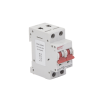 protección térmica/ interruptor 2p, 32a, corriente directa 800 vcc para aplicación fotovoltaica montaje riel din