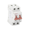 protección térmica/ interruptor 2p, 32a, corriente directa 800 vcc para aplicación fotovoltaica montaje riel din