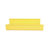canaleta fiberrunner™ 12x4, de pvc rígido, color amarillo, 1.8 m de largo