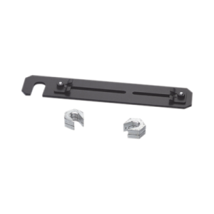 soporte de montaje a techo, para canaletas fiberrunner 4x4 o 6x4, uso con varilla roscada de 16mm, color negro