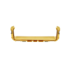 union recta "cople", para canaleta fiberrunner™ 12x4, color amarillo